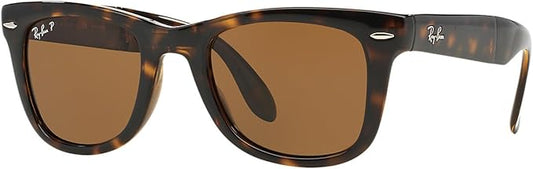 Ray-Ban RB4105 Folding Wayfarer Square Sunglasses