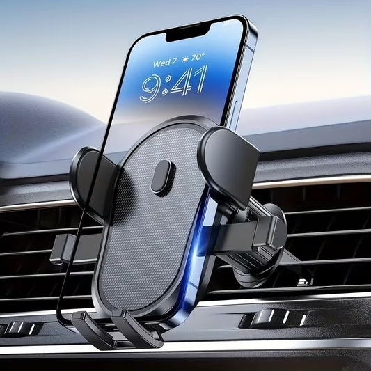 Universal Car Mobile Phone Holder – 360° Adjustable Dashboard & Air Vent Mount
